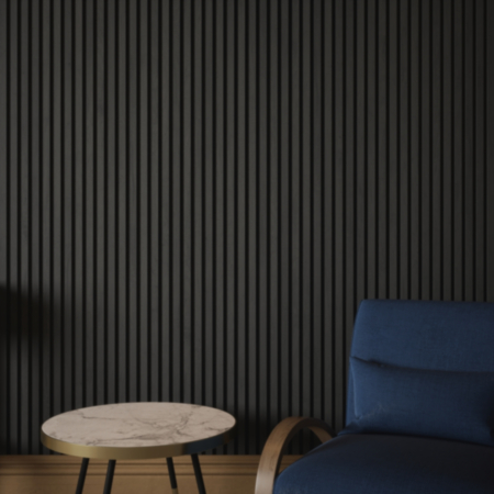 Kraus Acoustic Wall Panel - Slate Grey - 600 x 2400mm