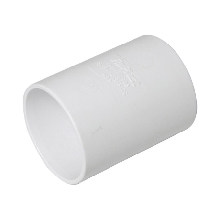 Floplast WS08 40mm White ABS Street Coupling