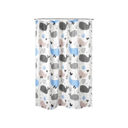 Aqualona Whales Shower Curtain