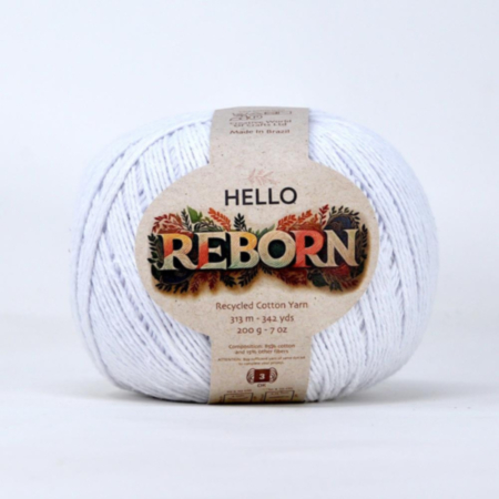 Reborn Recycled Cotton White