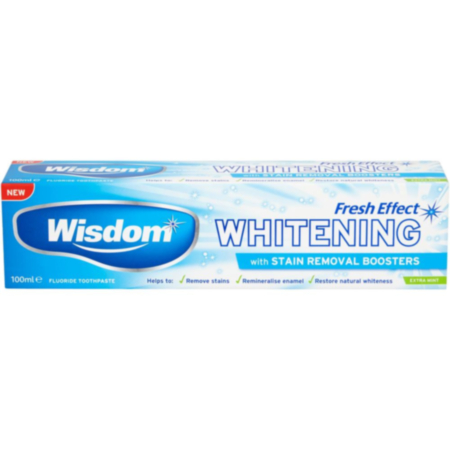 Wisdom Fresh Effect Whitening Toothpaste 100ml
