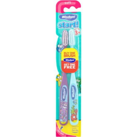 Wisdom Start B1G1F Toothbrush - Twin pack