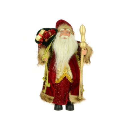 Decorative Standing Santa (30cm) - Regal