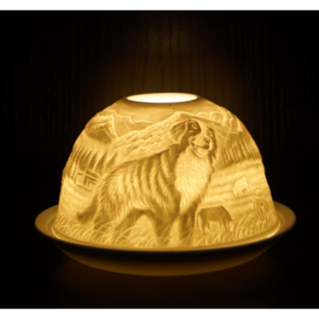 Candle Shade - Border Collie Dog