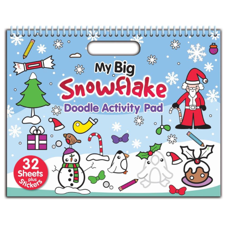 Landscape Doodle Book - My Big Snowflake