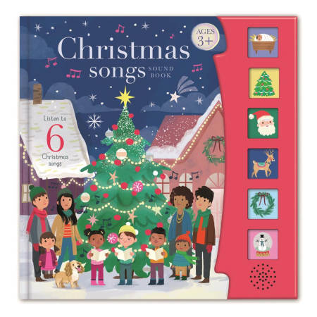 6 Button Sound Book - Christmas