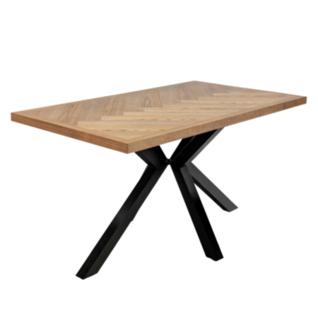 Zara 1.4m Dining Table - Medium Ash