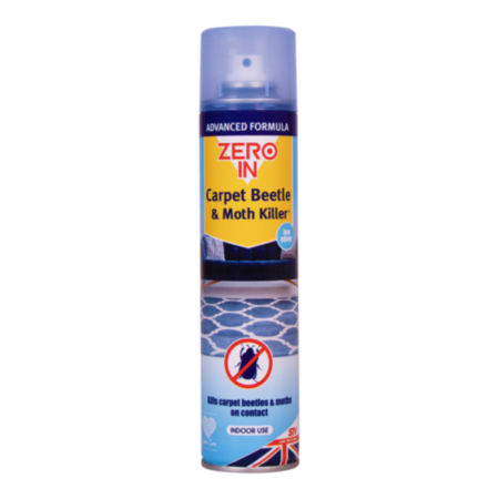 Zero In Carpet Beetle & Moth Aerosol 300ml