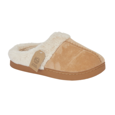 Jo & Joe Ladies Chestnut Zoe Mule Slippers