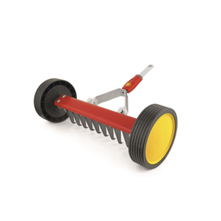 Wolf-Garten Multi-Change® Roller Moss Removal Rake