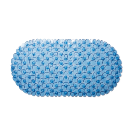 Croydex Pebbles Bath Mat - Blue