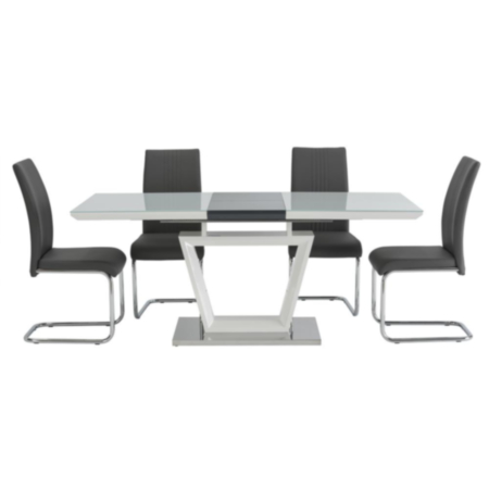 Arlington 1.4m Dining Table Grey Insert