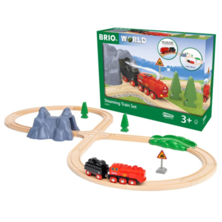BRIO® WORLD Steaming Train Play Set