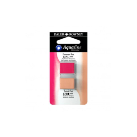 Daler-Rowney Aquafine Half Pan Rose/Pink