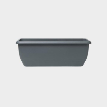 50cm Patio Trough Slate Grey