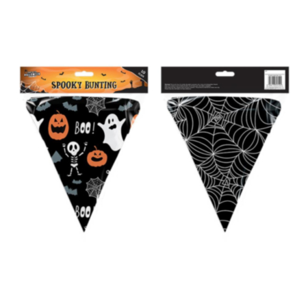 Halloween Bunting - 10 Flags