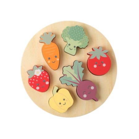 Orange Tree Toys Happy Veggies Puzzle 