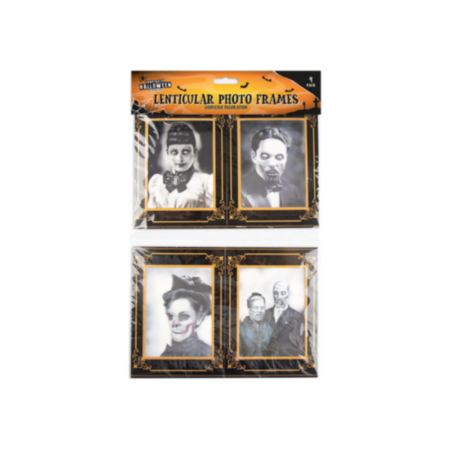 Lenticular Horror Photo Frames - 4 Pack