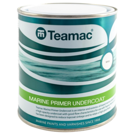 Teamac Marine Undercoat White 1L
