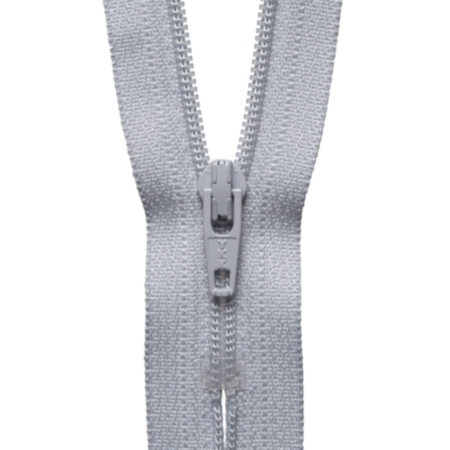 YKK Nylon Dress and Skirt Zip - Silver (30cm)