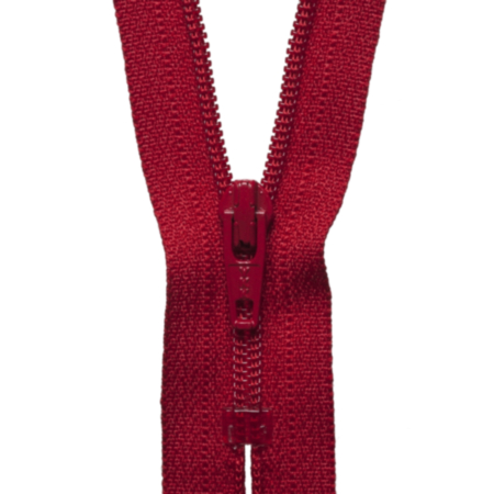 YKK Nylon Dress and Skirt Zip - Red (41cm)