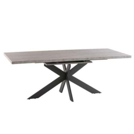 Rimini 1.6m Extending Dining Table - Light Grey