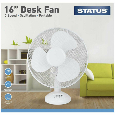 Status 16" Desk Fan
