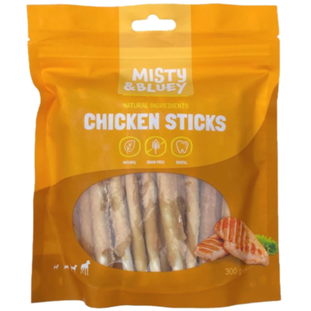 Misty & Bluey Chicken Sticks (300g)