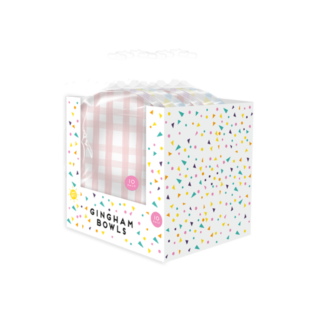 Summer Party Paper Bowls 17cm 10pk PDQ