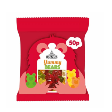 Bonds Yummy Bear Sweets - 50g
